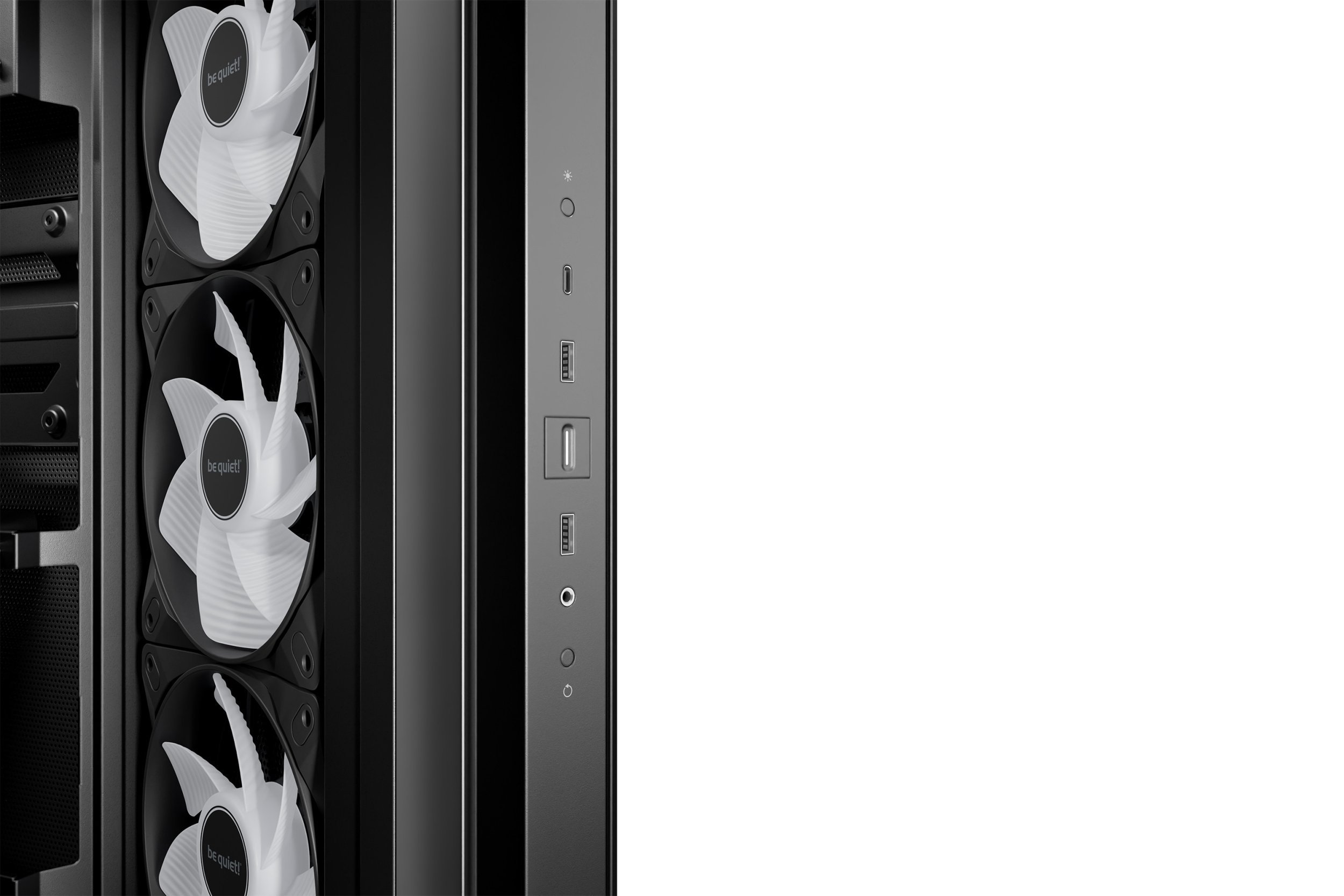 Kasa PC Be Quiet Light Base 500 LX, MIDI Tower, ARGB, e zezë