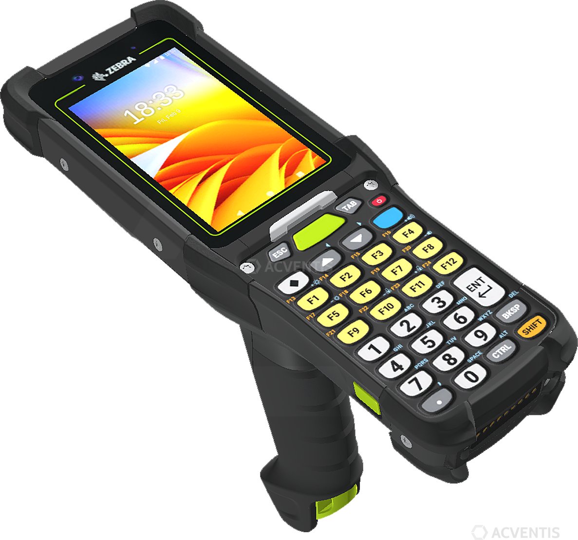 Mobilcomputer Zebra MC9400, ekran 4,3", skaner barkodi 2D Long Range, 6/128GB, i zi