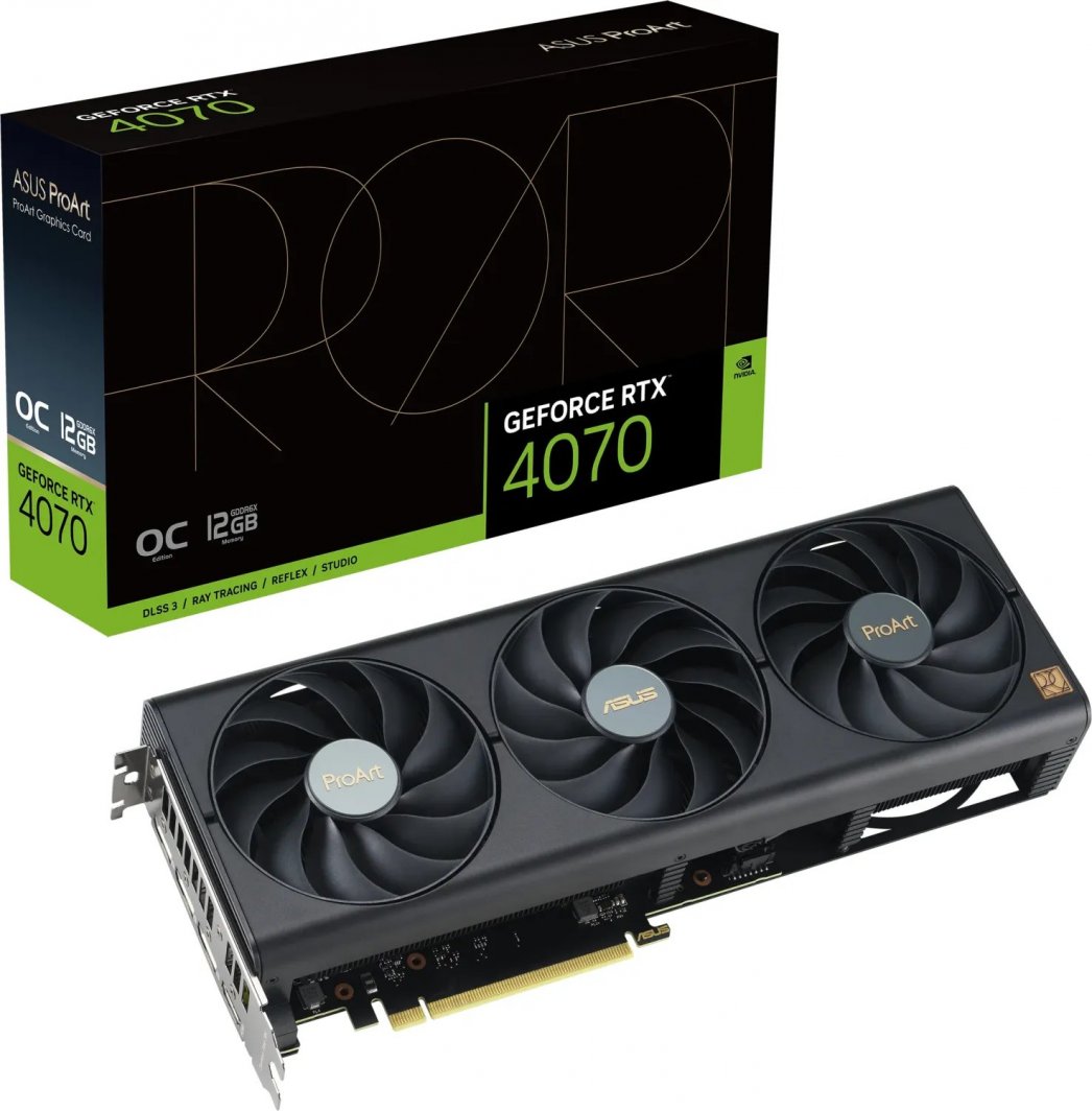 Kartelë grafike Asus ProArt GeForce RTX 4070 12GB GDDR6X