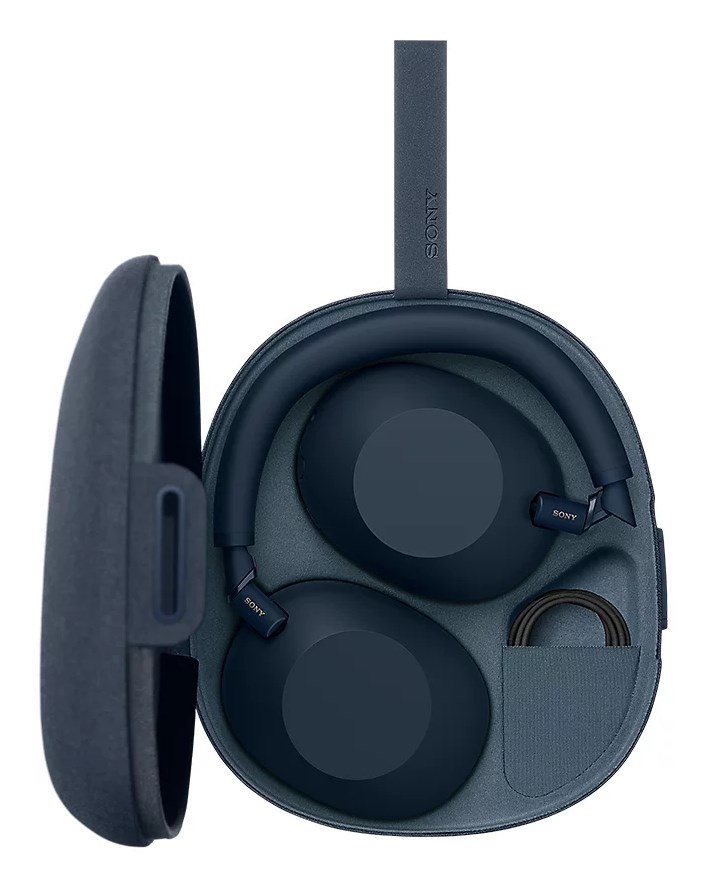 Kufje Sony WH-1000XM6, USB-C, të kaltërta