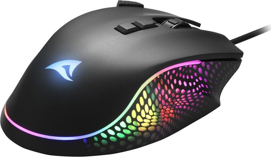 Mouse Sharkoon SHARK Force 3, optik 12800 DPI, USB, i zi