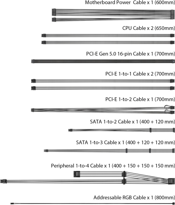 Burim energjie ASUS ROG STRIX 1000W Gold Aura Edition - 1000W