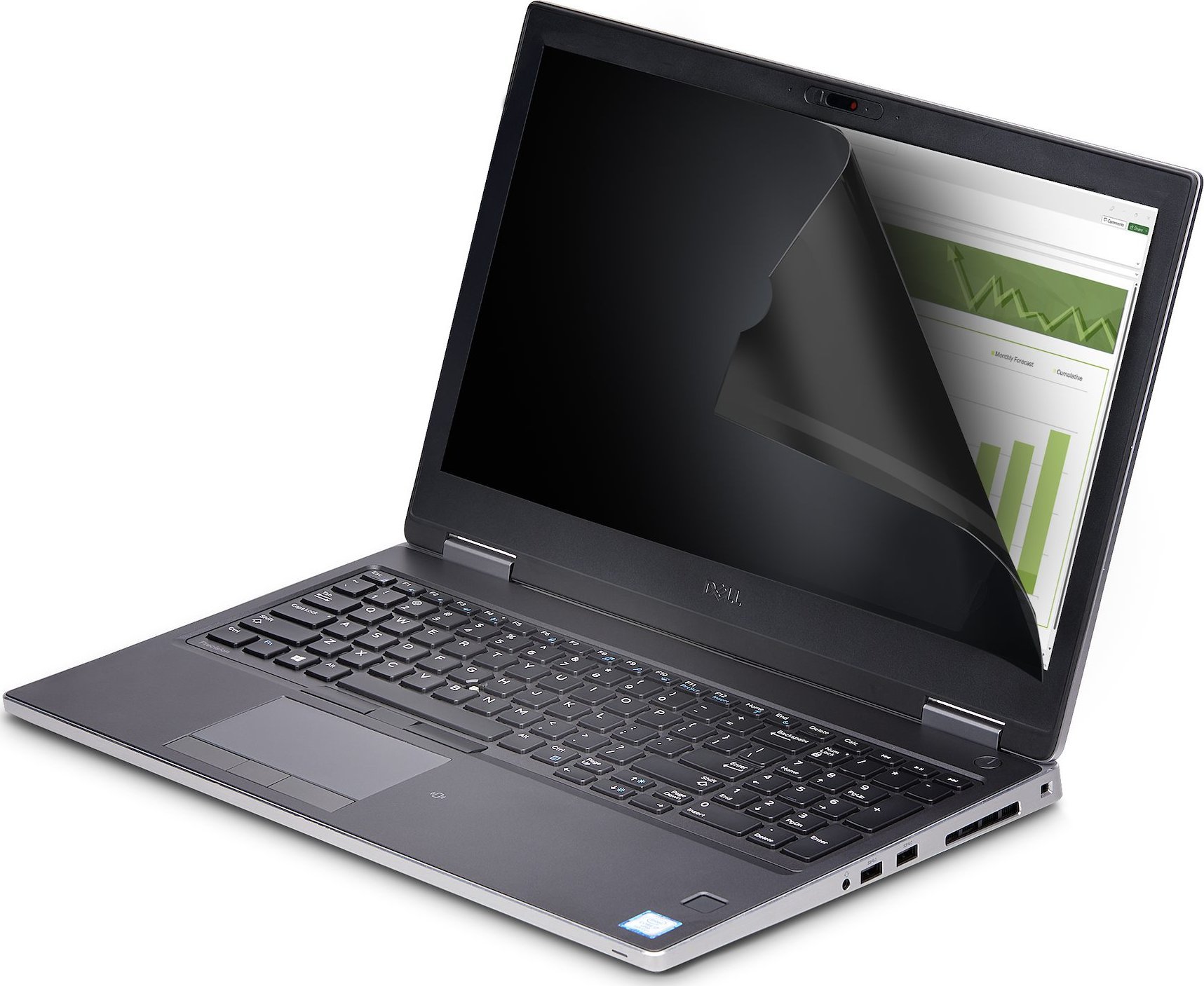 Filtër privatësie StarTech.com Flip-up, 16" 16:10, prekje Anti-Glare, reduktim 51% dritë blu