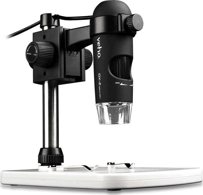 Дигитален микроскоп Veho DX-2, USB, 5MP, зголемување до 300x