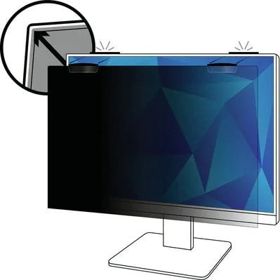 Filter privatësie 3M COMPLY, për monitor 24.5", magnetik, i zi