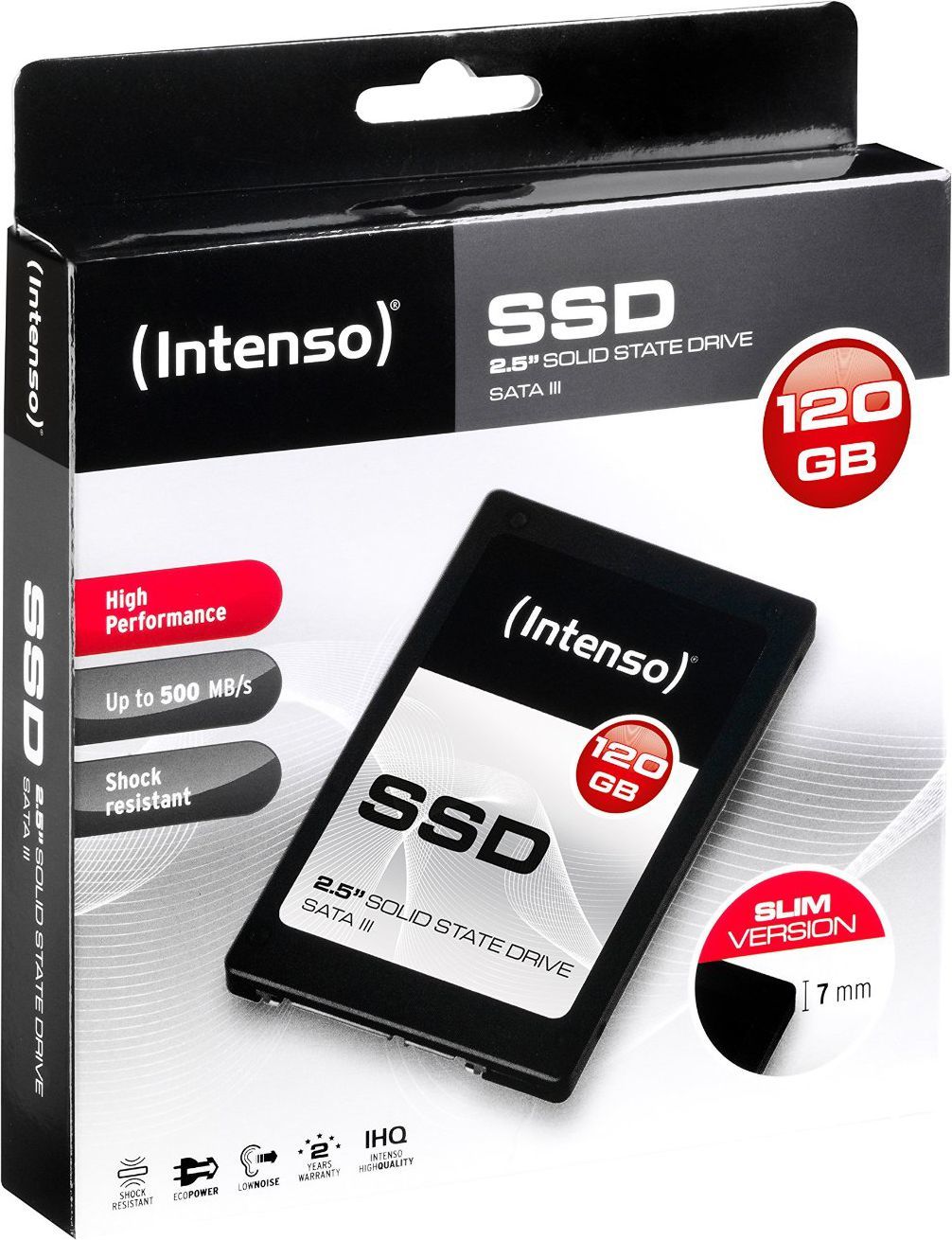 Disk Intenso 120 GB 2.5 "SATA III SSD (3813430)