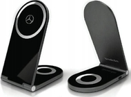 Karikues pa tel Mercedes Silver Stars MagSafe Foldable 2in1, 15W, i zi