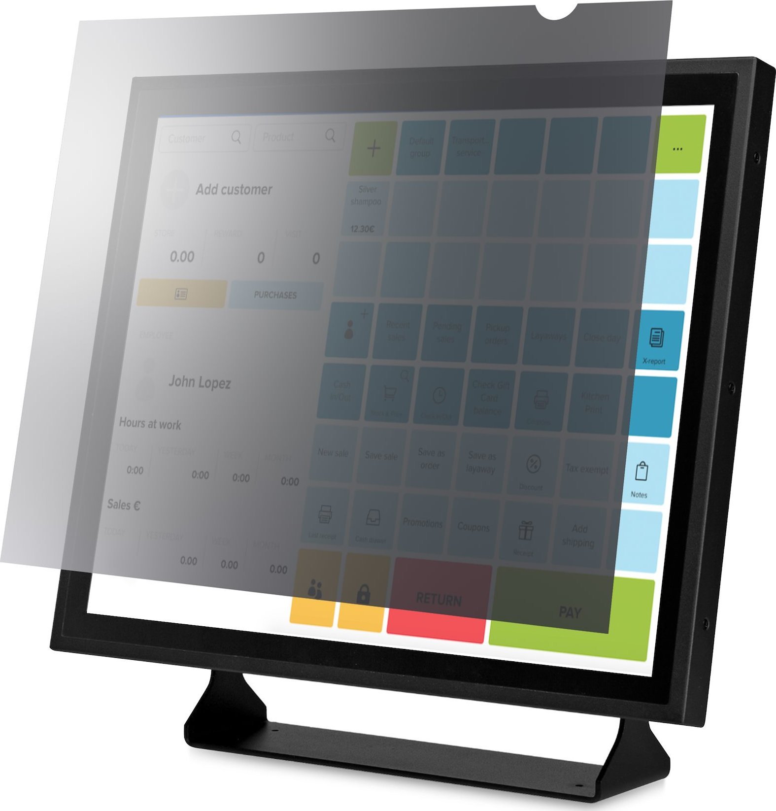 Filter privatësie për monitor StarTech.com, 19", 5:4, anti-refleks, ulje 51% e dritës blu