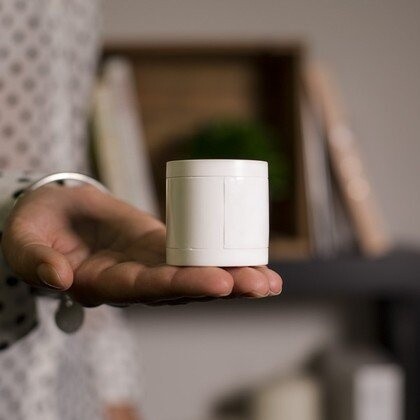 Sensor i lëvizjes së brendshme Somfy Protect, i bardhë