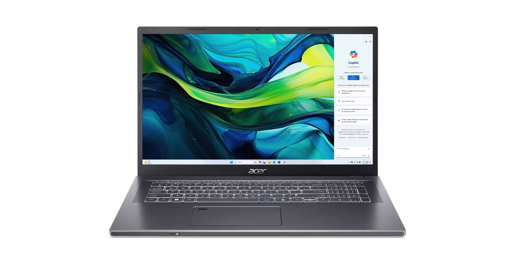 Laptop Acer Aspire 17 A17-51GM-58DB, 17,3"FHD, Intel 5-120U, 16GB RAM, 1TB SSD, Nvidia RTX 2050, i hirtë