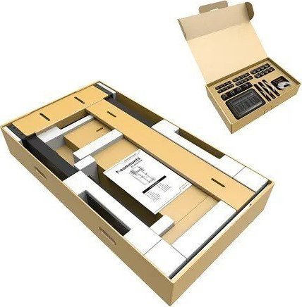 Mbajtëse muri për TV Neomounts WL55-875BL1, 37" 100", motorizuar, e zezë