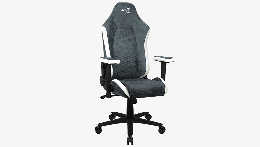 Karrige lojërash CROWN AeroSuede, 150 kg, e zezë