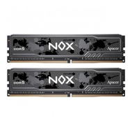 Memorie RAM Apacer NOX DDR5, 32GB 2x16GB, 5200MHz CL40, e zezë