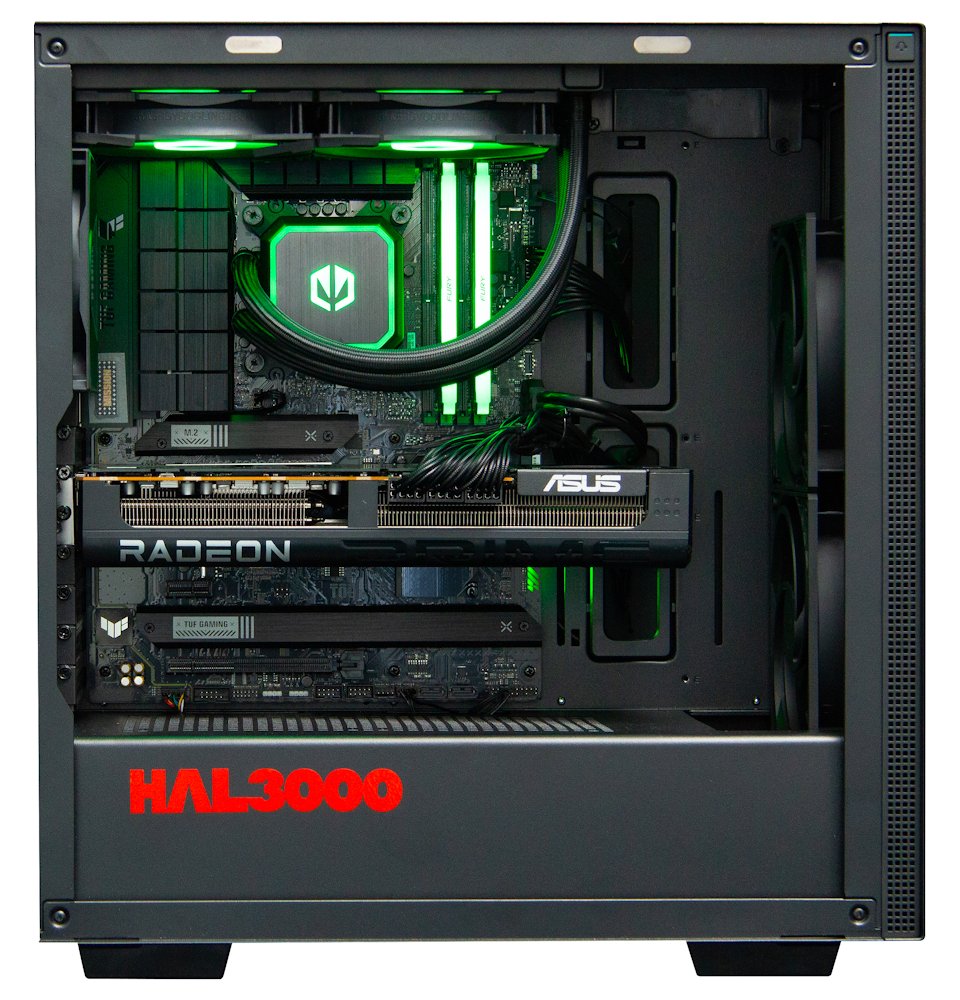 Kompjuter desktop HAL3000 Master Gamer Elite XT, Intel Core i7-14700F, 64GB RAM, 2TB SSD, RX 9070 XT, i zi