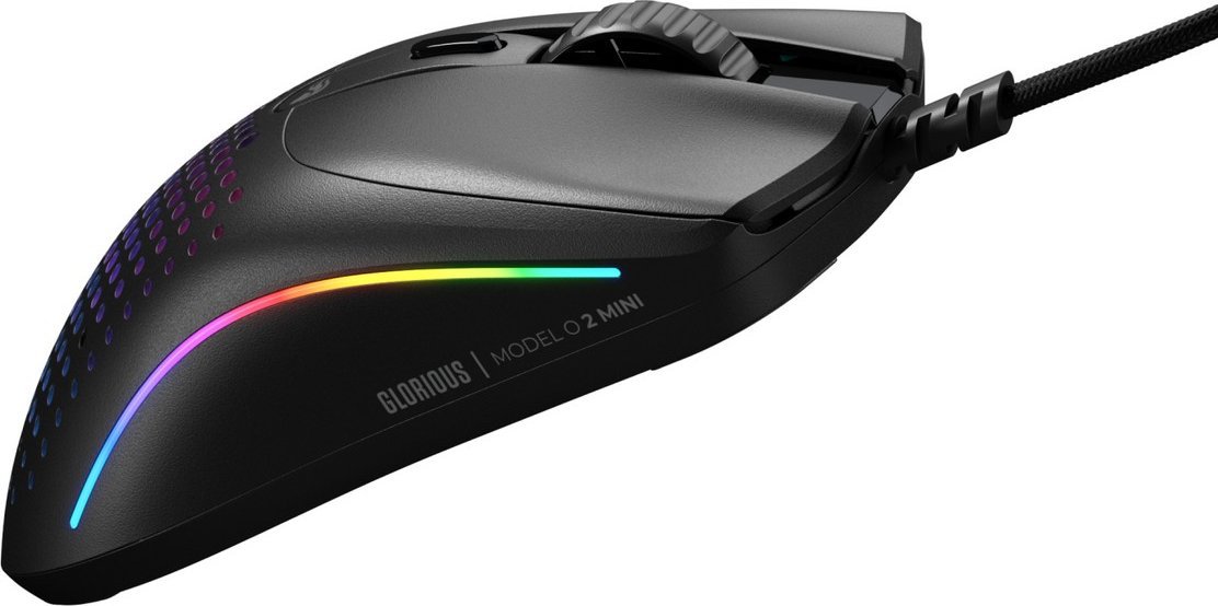 Maus gaming Glorious Model O 2 Mini, optik, me kabllo USB, mat, i zi