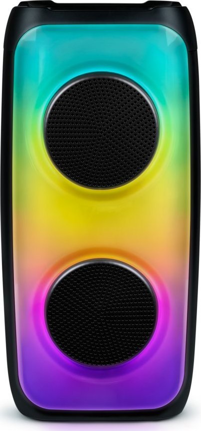 Блуetooth звучник Bigben Wireless Luminous, 50W, со LED светла, црн