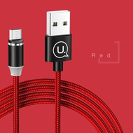 Kabllo Usams USB-A - microUSB, 1m, e kuqe