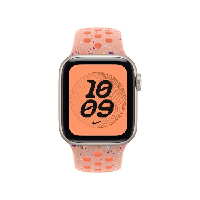 Apple Watch 40mm Band, Alpenglow Pink Nike Sport Band, M/L