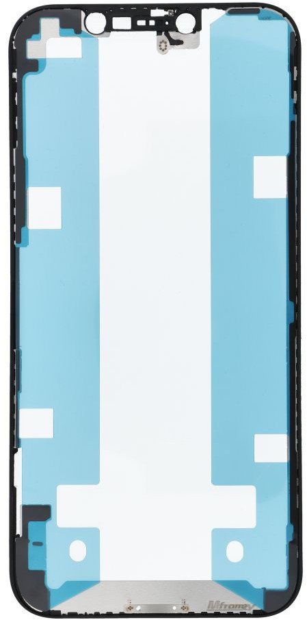 Kornizë LCD MUSTTBY për iPhone 12 12 Pro, pjesë zëvendësuese, e zezë