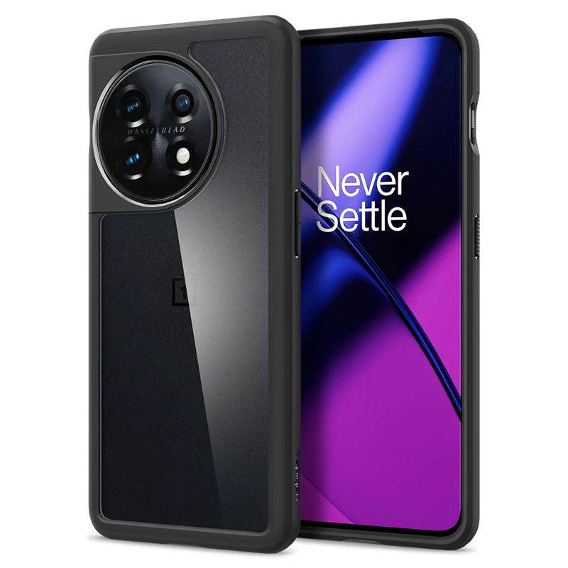Mbrojtëse për celular OnePlus 11 Spigen Ultra Hybrid, e zezë