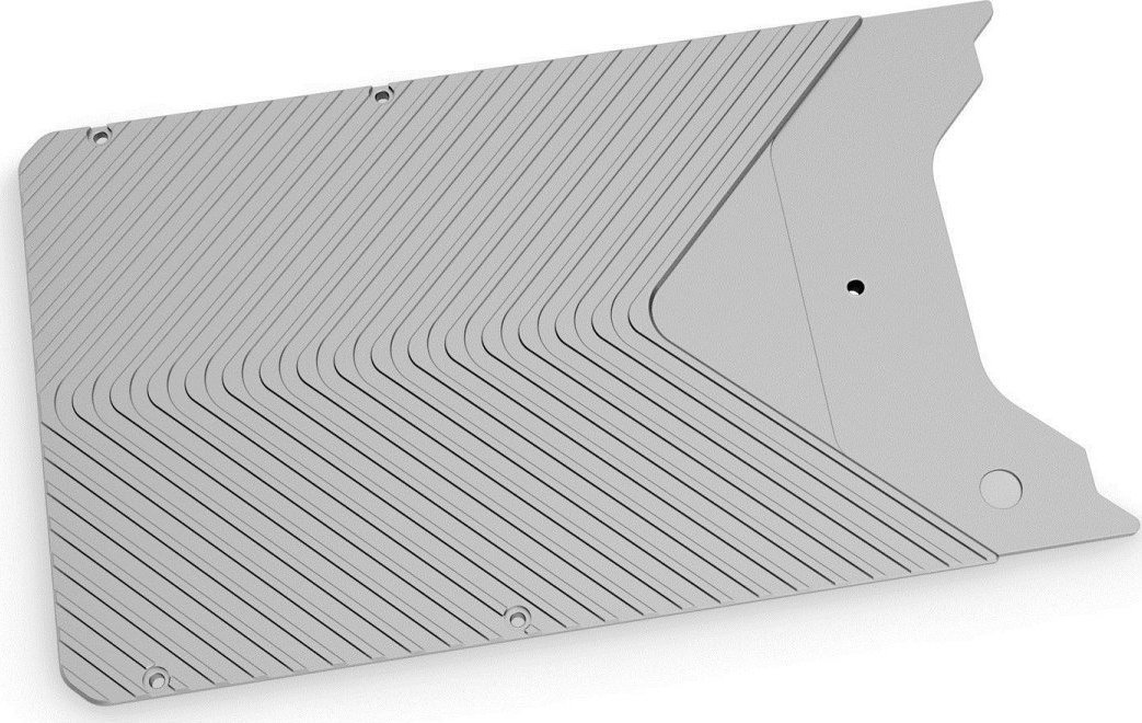 Pllakë e pasme EK Water Blocks EK-Quantum Vector FE RTX 3090, alumini, argjendi