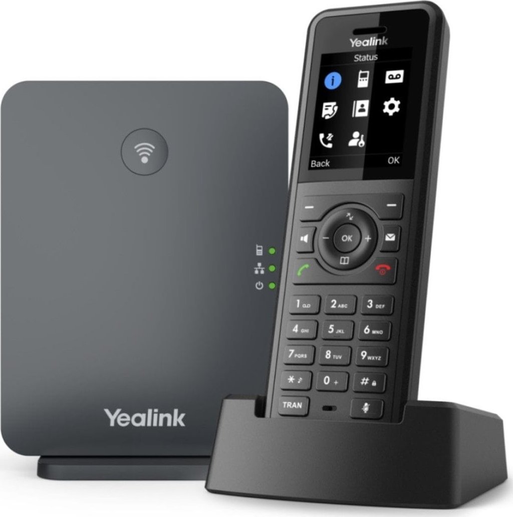 Sistem telefoni DECT IP Yealink W77P, 20 linja, IP54, i zi