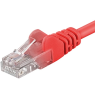 Kabllo rrjeti PremiumCord UTP, CAT6, 0.5m, e kuqe