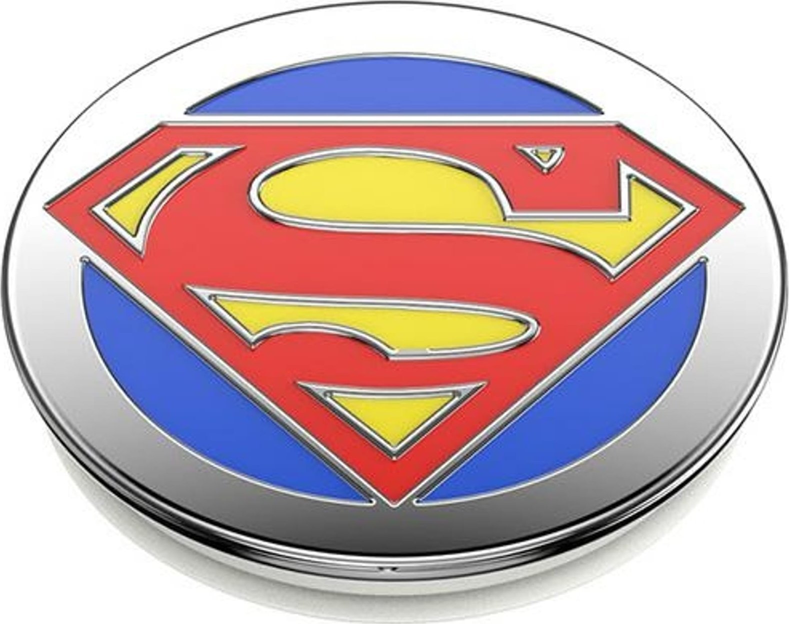 Mbajtës telefoni PopSockets Superman Enamel, universal, shumëngjyrësh