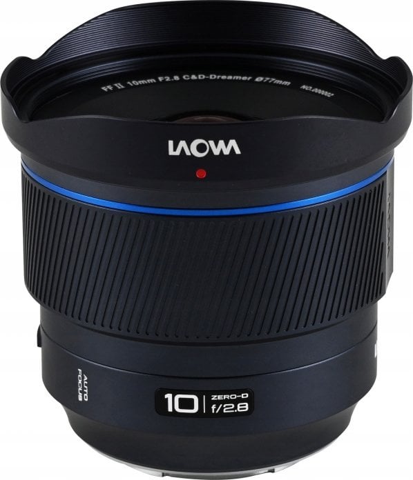 Objektiv Laowa 10mm f/2.8 Zero D FF për Sony E, ultra i gjerë