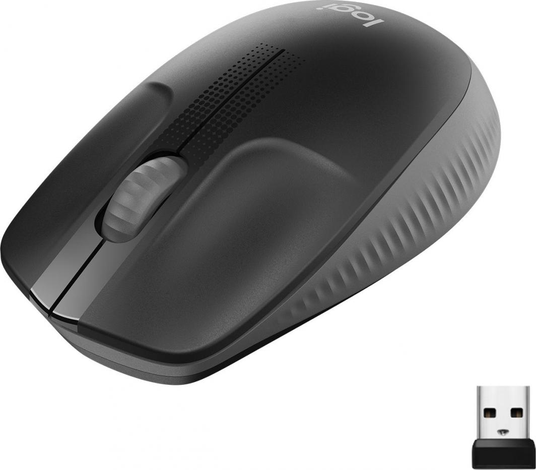 Maus Full-size Logitech M190(910-005905), Wireless, i zi