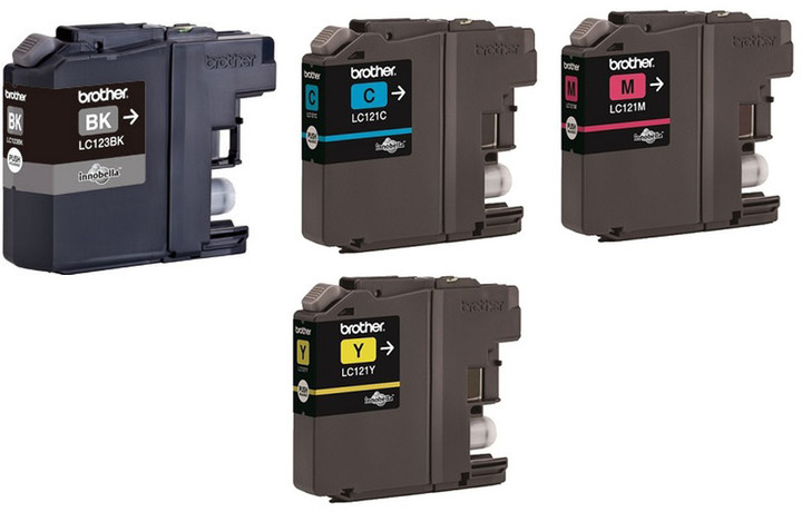 Set ngjyrash për printer Brother LC-121 VALBP