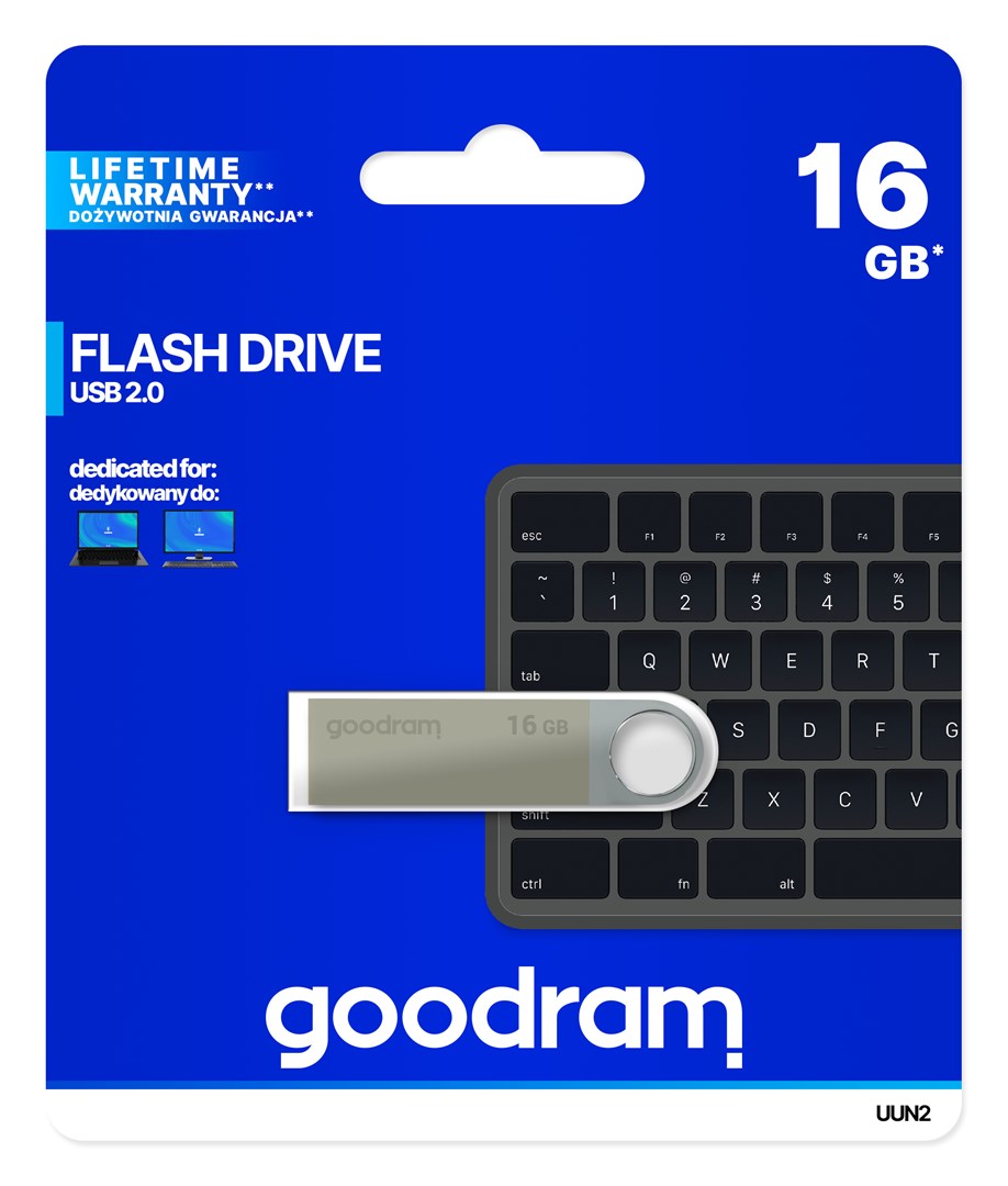 USB Goodram UUN2, 16 GB, USB Type-A