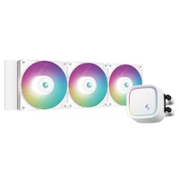 Ftohës procesori me ujë DeepCool LE720 WH, radiator 360mm, ARGB, i bardhë