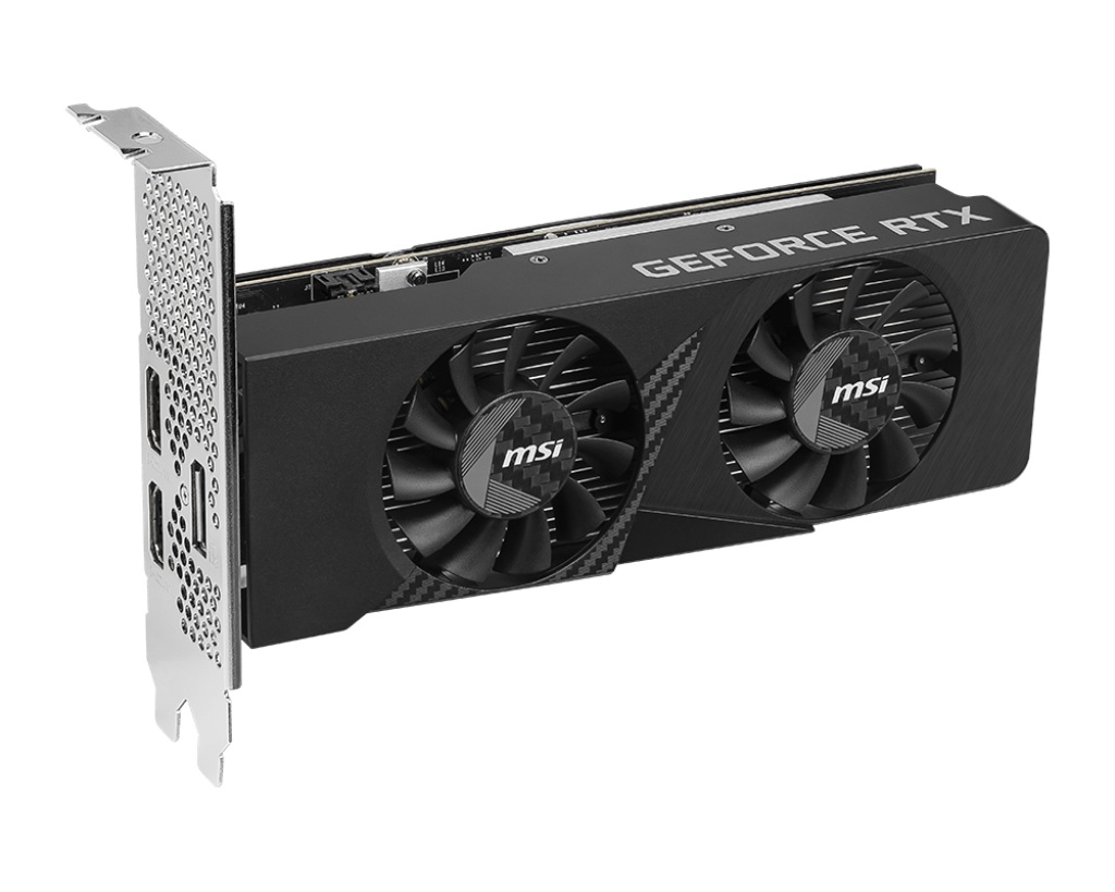 Kartë grafike MSI GeForce RTX 3050 LP E 6G OC, 6GB GDDR6, low profile