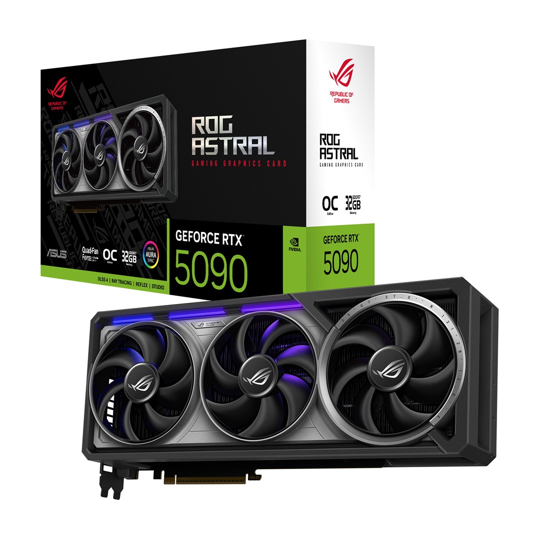 Kartelë grafie ASUS ROG Astral - -RTX5090-O32G-GAMING NVIDIA GeForce RTX 5090 32 GB GDDR7