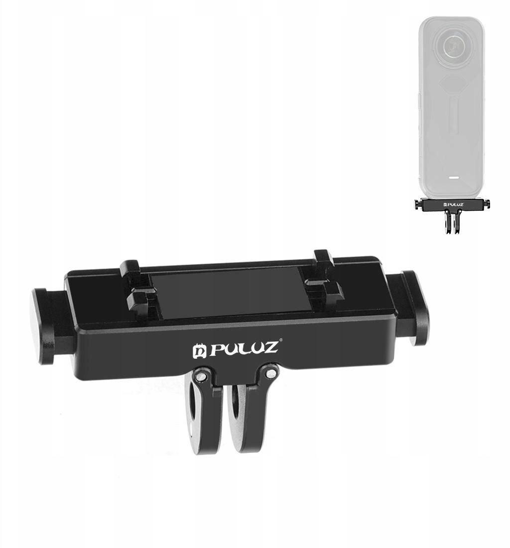 Mbajtës quick release Puluz PU769B, montim 1/4", për GoPro dhe Insta360, i zi