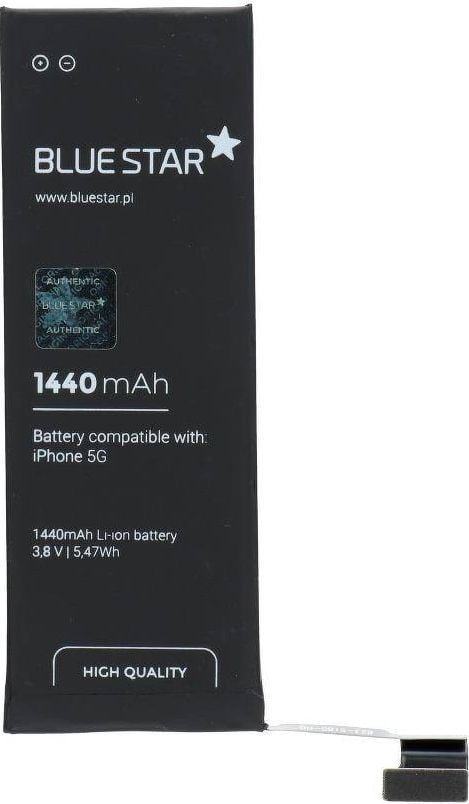 Батерија за телефон Blue Star HQ, iPhone 5, 1440 mAh