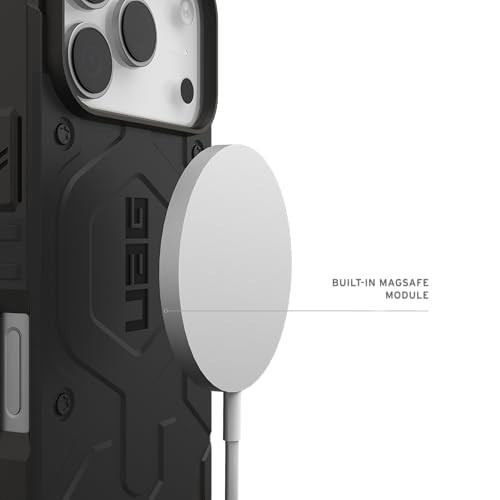Mbulesë telefoni UAG Pathfinder për iPhone 17 Pro, MagSafe, mbrojtje ushtarake, e zezë