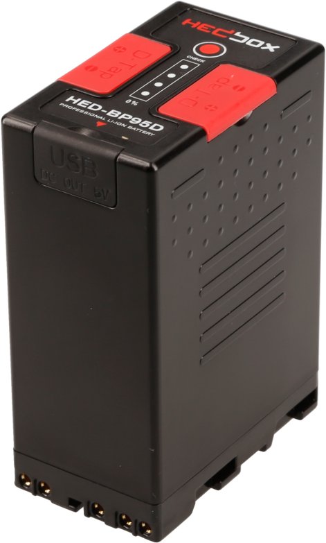 Bateri kamerë HEDBOX HED-BP95D, Li-Ion, 6700 mAh, e zezë