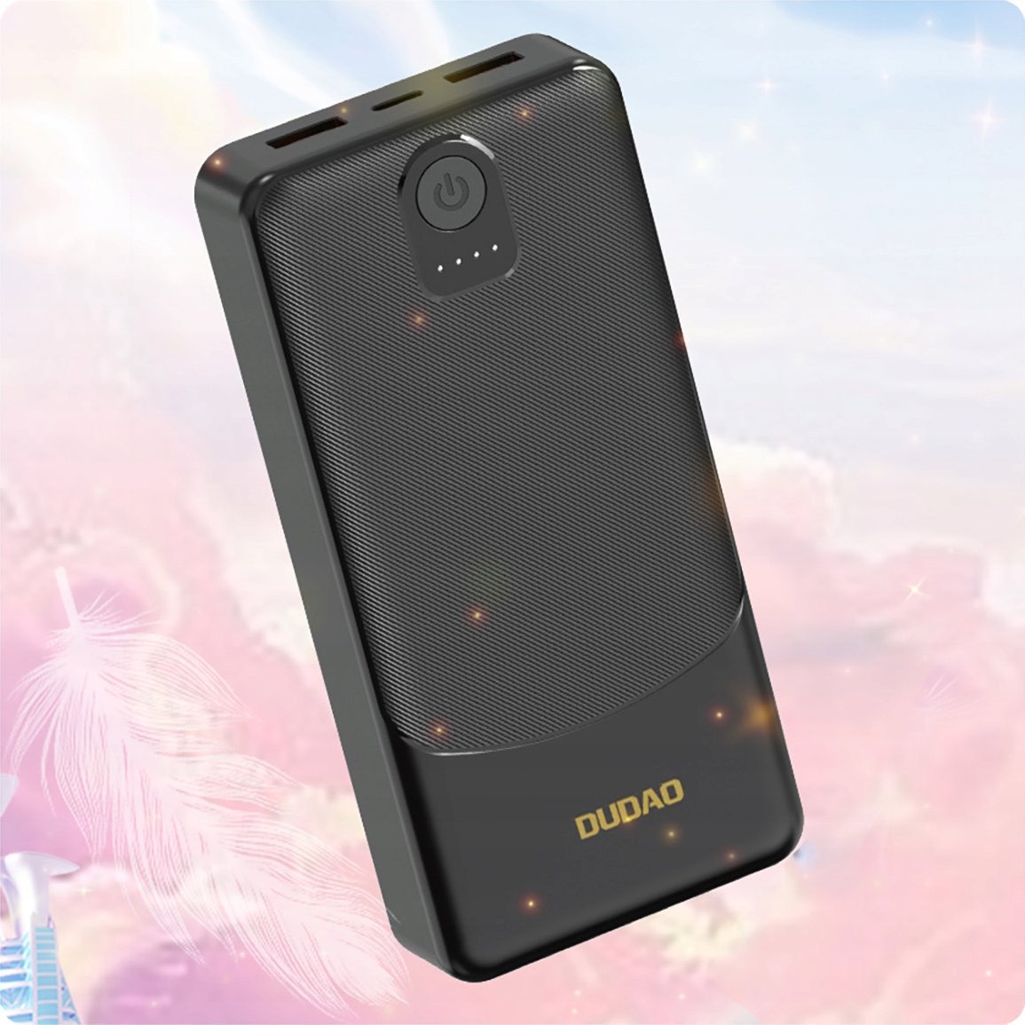 Надворешна батерија Dudao K10Pro, 20000mAh, 10W, црна