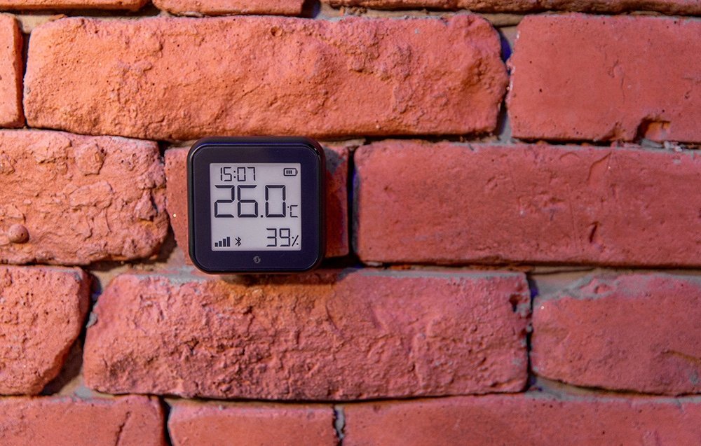 Sensor smart Shelly Plus H&T Gen 3, temperaturë dhe lagështi, Wi‑Fi dhe Bluetooth, i bardhë mat