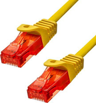 Kabllo rrjeti ProXtend CAT6 U/UTP, 7m, LSZH, e verdhë