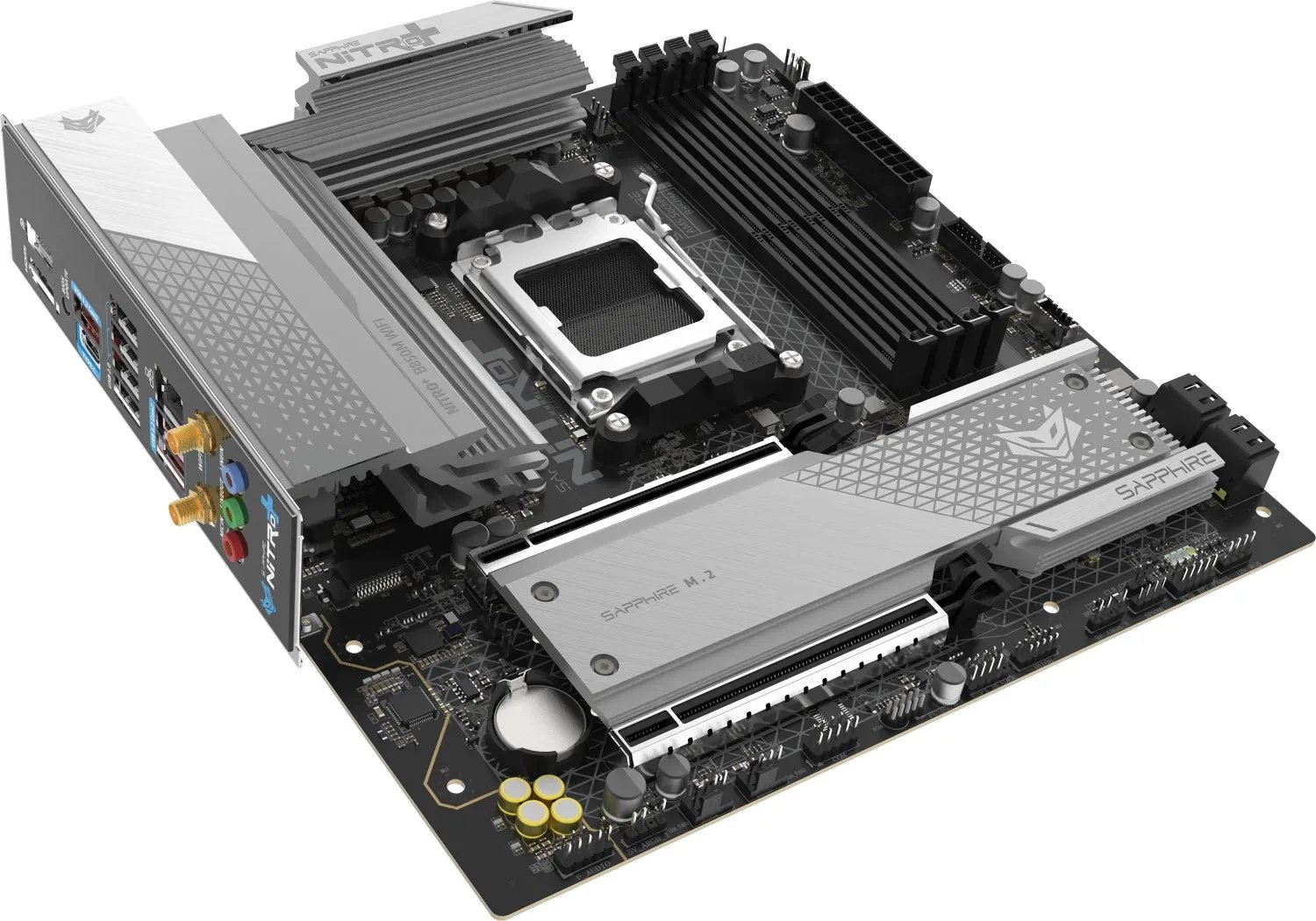 Pllakë amë Sapphire Nitro+ B850M WiFi, Socket AM5, DDR5, Micro ATX