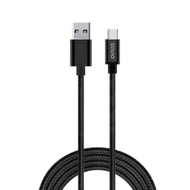 Kabllo Savio, USB A / USB C, 2 m, e zezë Kabllo Savio, USB A / USB C, 2 m, e zezë