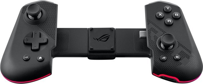 Kontroller Asus ROG Tessen, me kabllo, i zi / i hirtë