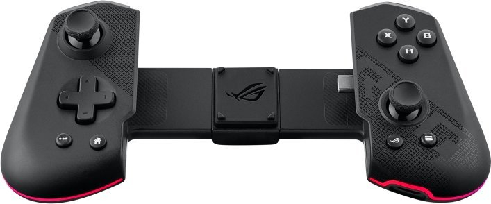 Kontroller Asus ROG Tessen, me kabllo, i zi / i hirtë