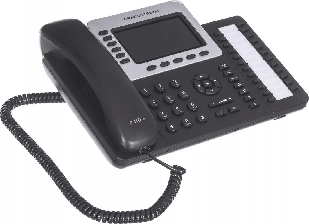 Telefoni VoIP Grandstream GXP2160, 6 linja SIP, ekran 4.3", i zi