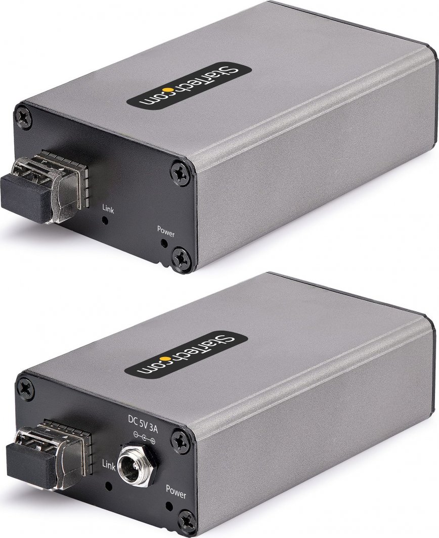 Zgjerues USB 3.0 StarTech.com, 2 porta, deri 350m mbi fibër optike OM3, LC në LC