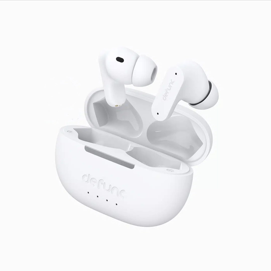 Kufje Defunc True ANC, wireless, in-ear, të bardha
