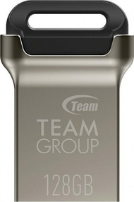 USB flash Team C162, 128GB, USB 3.2 Gen 1, metalik